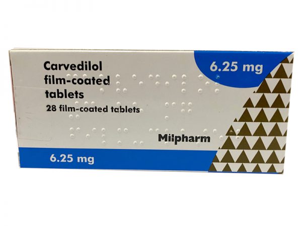 Carvedilol 6.25mg