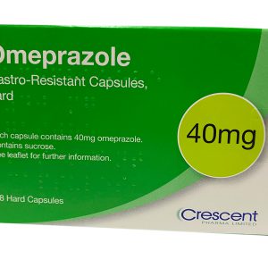 Omeprazole gastro-resistant capsules, hard 40mg