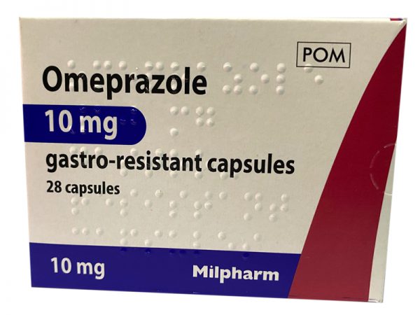 Omeprazole gastro-resistant capsules 10mg