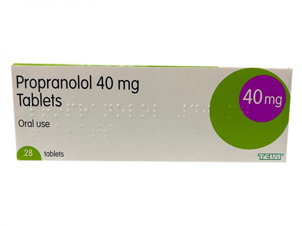 Propranolol 40mg tablets
